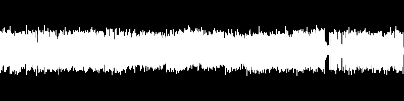 Audio waveform.